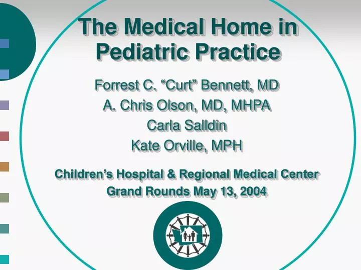 the medical home in pediatric practice