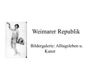 weimarer republik