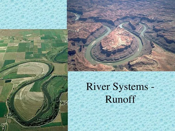 river systems runoff