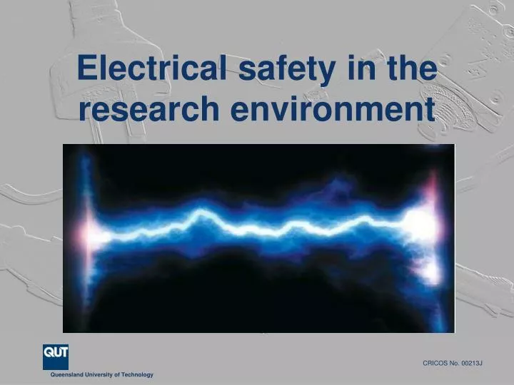 electrical safety in the research environment