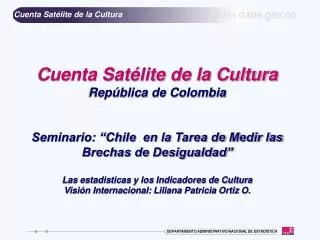Cuenta Satélite de la Cultura