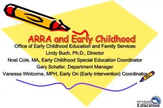 ARRA and Early Childhood