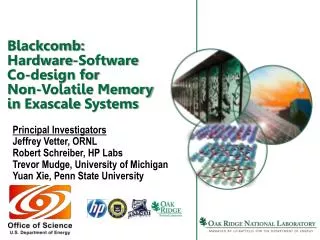 Blackcomb: Hardware-Software Co-design for Non-Volatile Memory in Exascale Systems