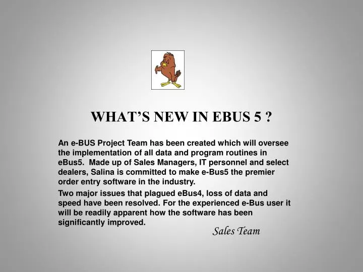 what s new in ebus 5