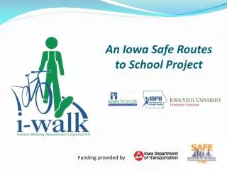 An Iowa Safe Routes to School Project