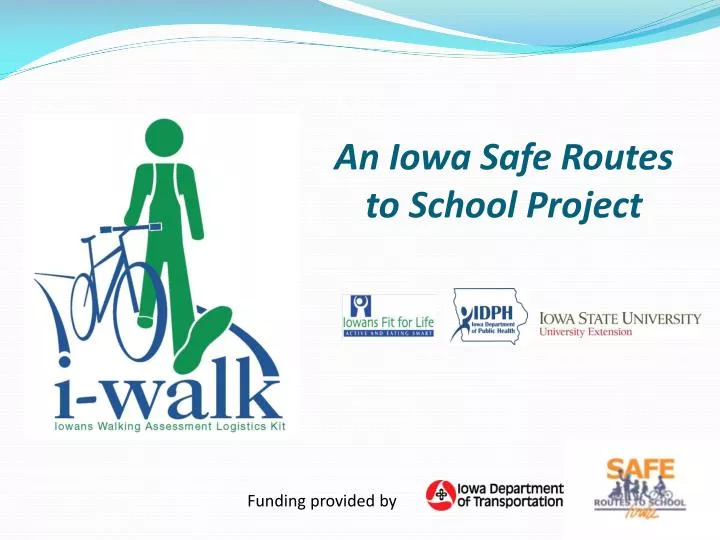 an iowa safe routes to school project