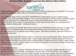 Santevia Water Systems Launches New Alkaline Water Pitcher - slide 1
