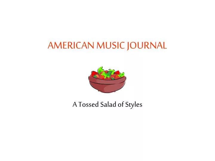 american music journal