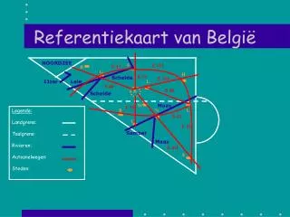 Referentiekaart van België