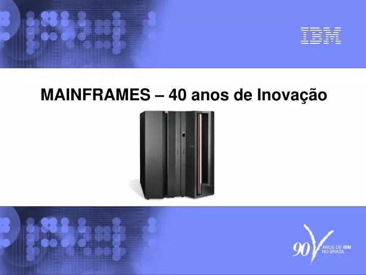 Pacote de Tarefas A Volta de Mainframe