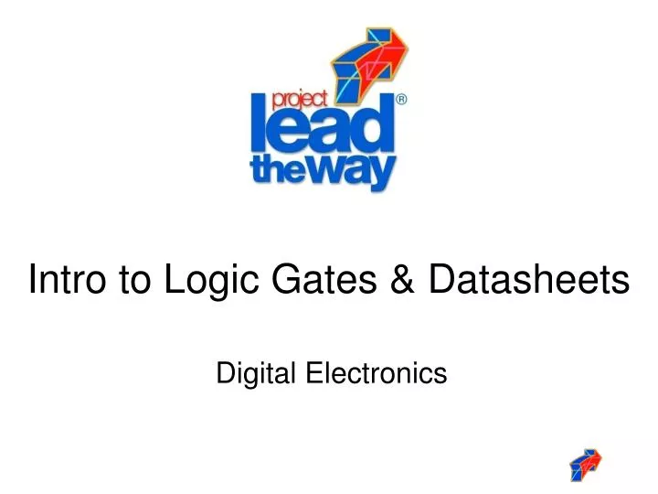 intro to logic gates datasheets