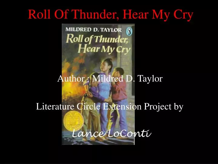 Roll of Thunder, Hear My Cry Vocabulary. Raucous What do you think this  word means? What part of speech is it? - ppt download