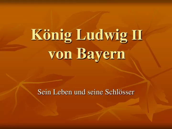 k nig ludwig ii von bayern