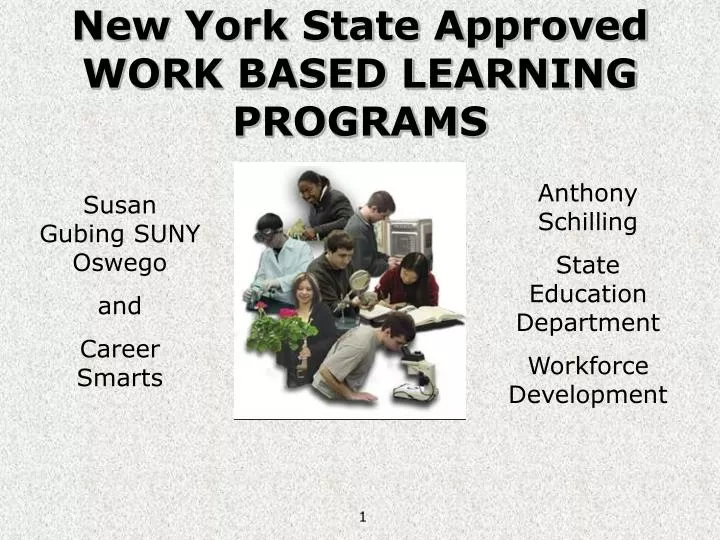 new york state approved work based learning programs