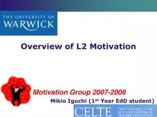 Overview of L2 Motivation