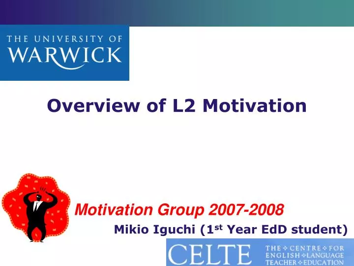 overview of l2 motivation