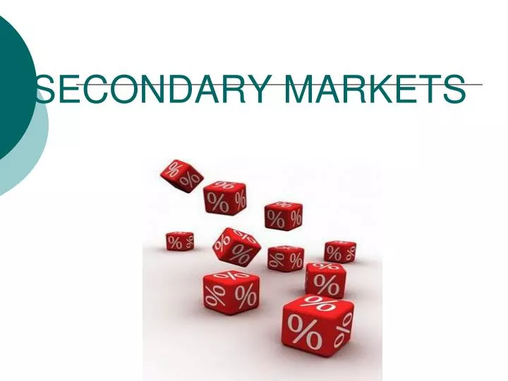 secondary markets