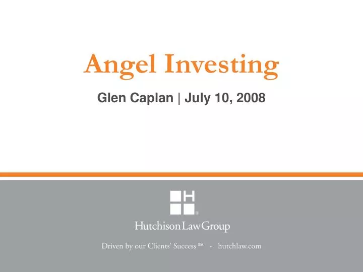 angel investing