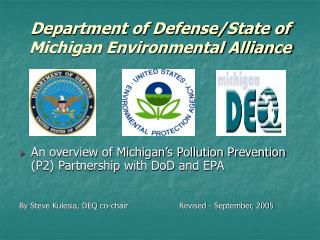 Department of Defense/State of Michigan Environmental Alliance