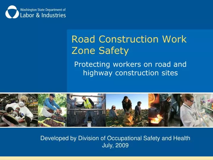 road construction work zone safety