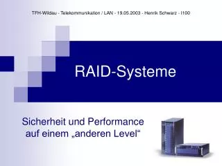 raid systeme