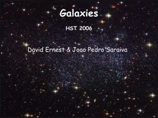 Galaxies HST 2006