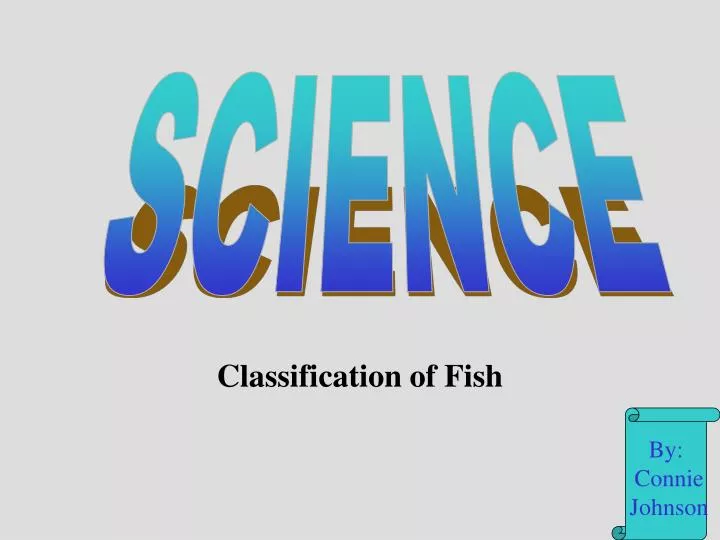 classification of fish