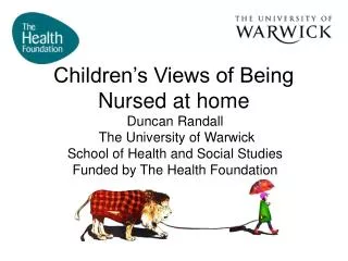 Children’s Views of Being Nursed at home