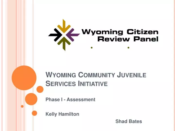 wyoming community juvenile services initiative