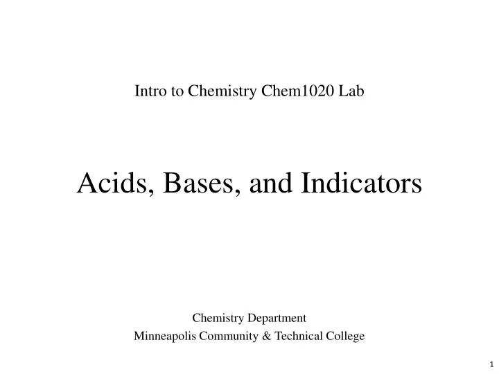acids bases and indicators