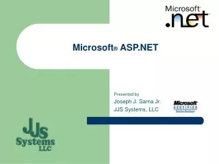 Microsoft ® ASP.NET