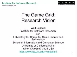 Game Research Grid for Science Learning Games