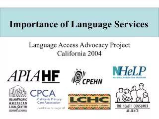 Importance of Language Services