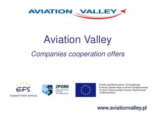 Aviation Valley Companies cooperation offers