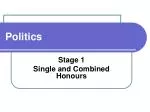 Politics - slide 1