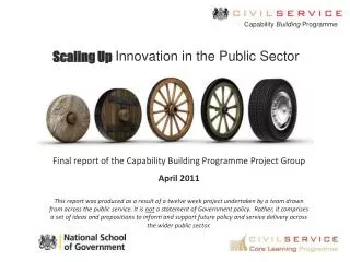 Scaling Up Innovation in the Public Sector