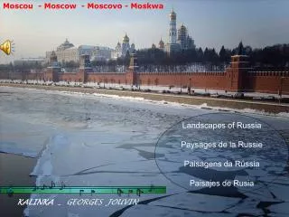 Moscou - Moscow - Moscovo - Moskwa