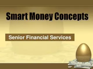 Senior Financial Services