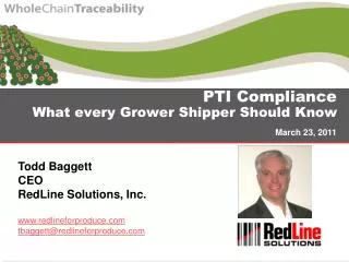 PTI Compliance What every Grower Shipper Should Know