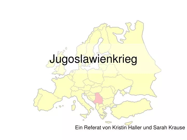 jugoslawienkrieg