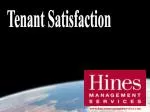 Tenant Satisfaction - slide 1