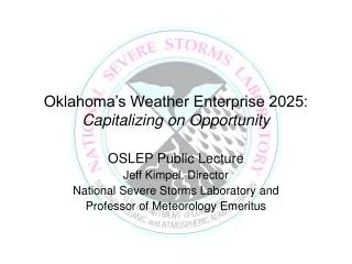 Oklahoma’s Weather Enterprise 2025: Capitalizing on Opportunity