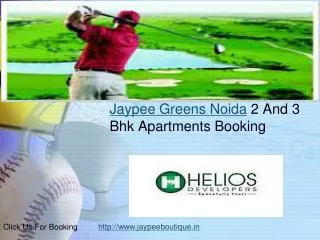 Jaypee Boutique Salling All Jaypee Greens Projects Residenti