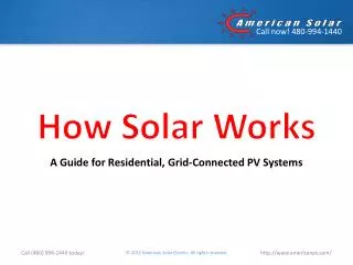 How Solar Works: A Guide for Residential, Grid-Connected PV