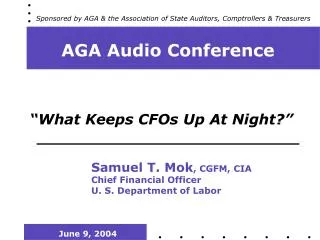 AGA Audio Conference