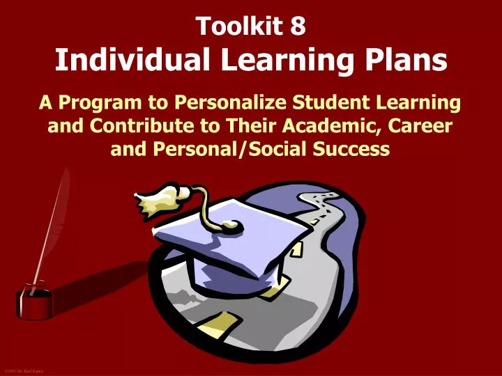 toolkit 8 individual learning plans