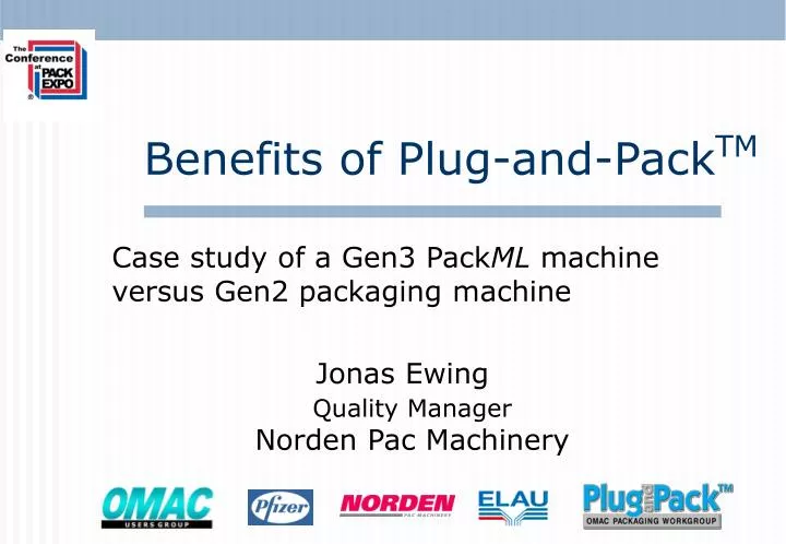 case study of a gen3 pack ml machine versus gen2 packaging machine