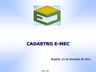 CADASTRO E-MEC