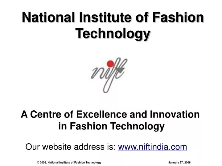 national institute of fashion technology