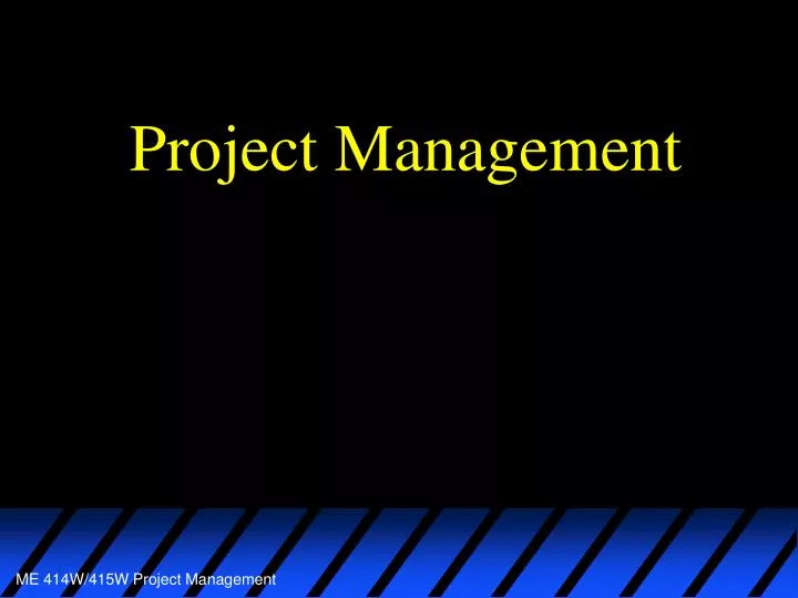 project management